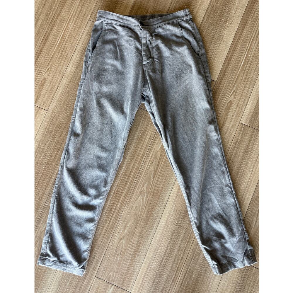 The Lost Explorer Gray Organic Cotton Natural Dyed Jogger Pants L USA